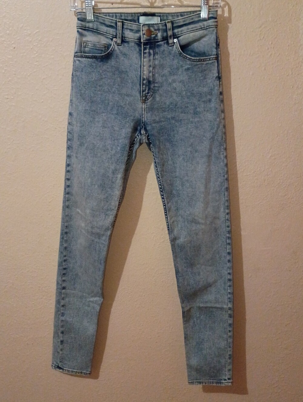 H&M Size 4 Light Blue Slim Fit Jeans